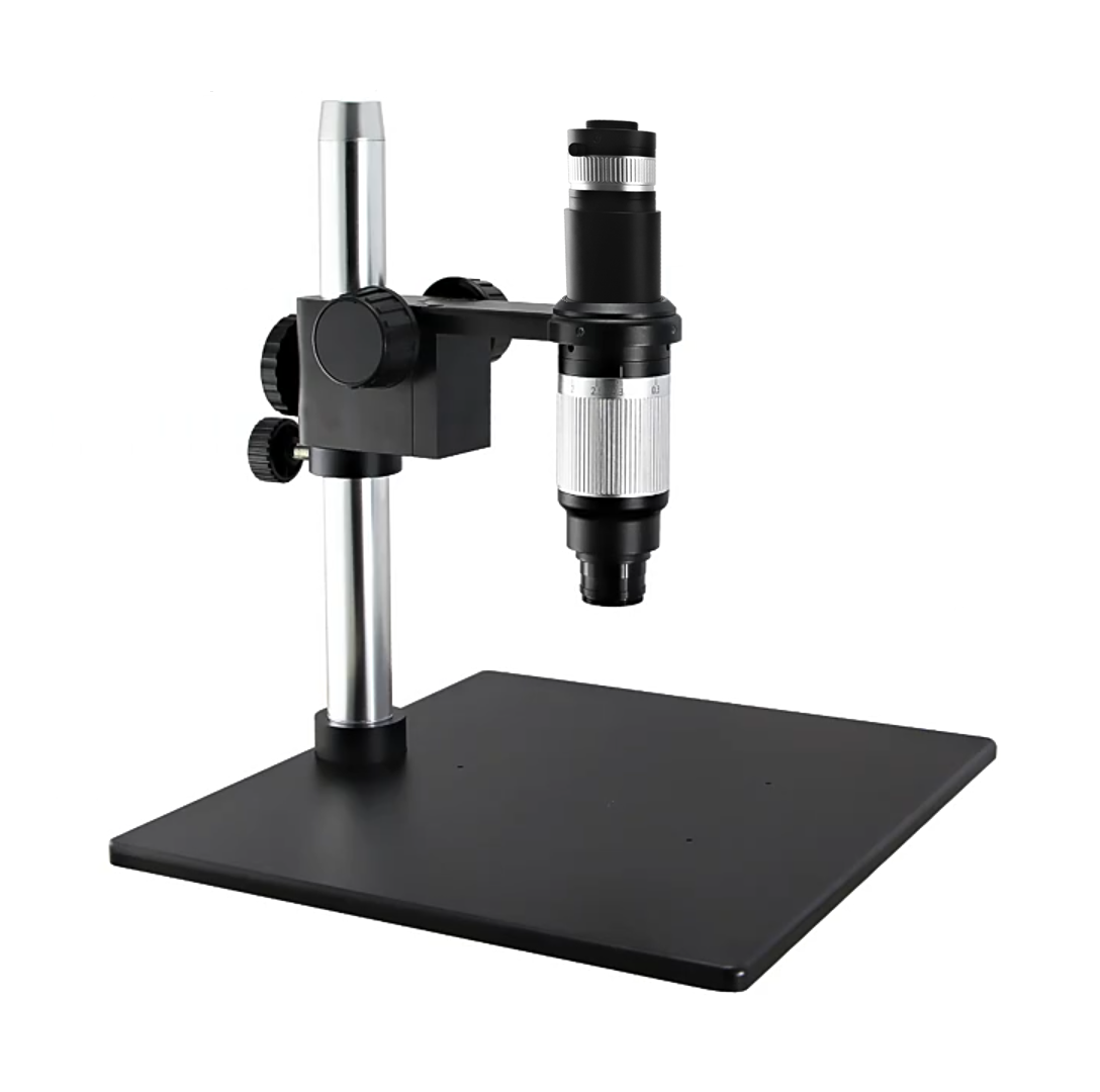 【SFB0550】アポクロマート仕様-単眼ズームデジタル顕微鏡/パラレル光学系/LEDリングライト/標準スタンド/4Kカメラ - 画像 (2)